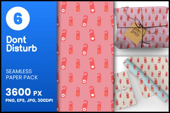 Dont Disturb Seamless Patterns: A Versatile Design Asset for Creative and Digital Use