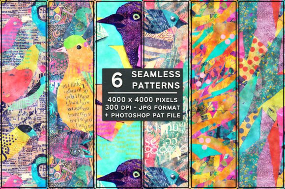 Free Crafty Abstract Seamless Patterns: A Versatile Resource for Creative Projects