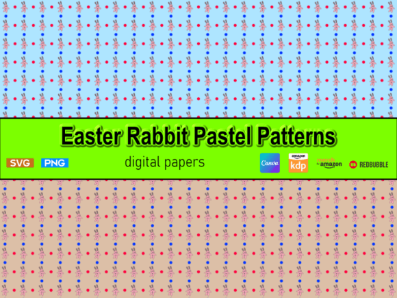 Free Easter Bunny Patterns Background: A Creative Resource for Modern Designers and Entrepreneurs