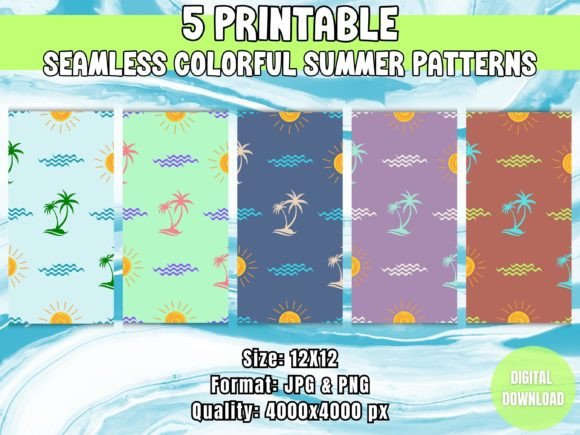 Free Seamless Colorful Summer Patterns: A Guide to Choosing and Using Them Effectively