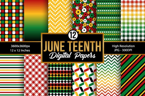 Juneteenth Freedom Day Digital Papers: Strategic Tools for Purposeful Design and Branding