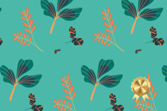Leafy Shape Paper Patterns, Leaves