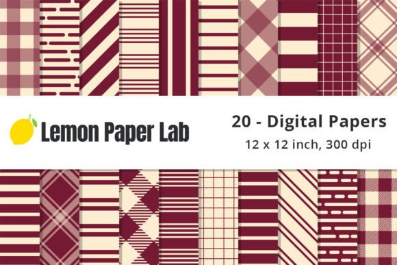 Maroon Striped Digital Background: A Versatile Design Resource for Creative Projects