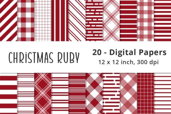 Ruby Red Seamless Striped Backgrounds: Strategic Design for Creative and Commercial Applications